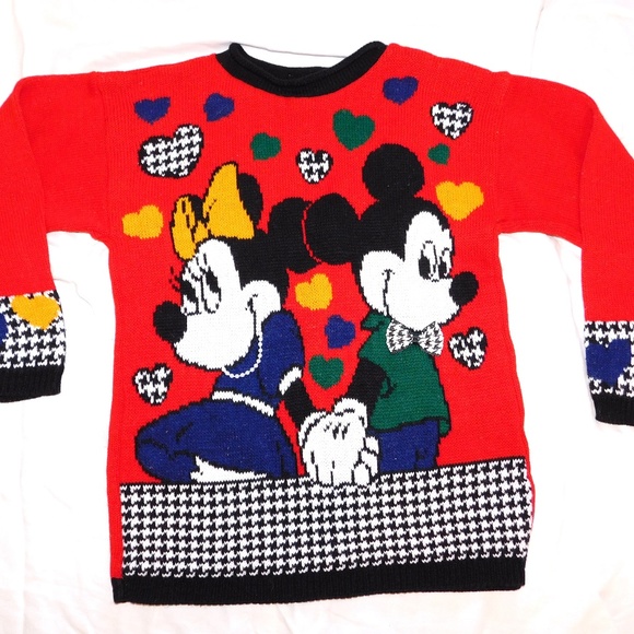 Vintage Mickey Minnie Mouse Ugly 